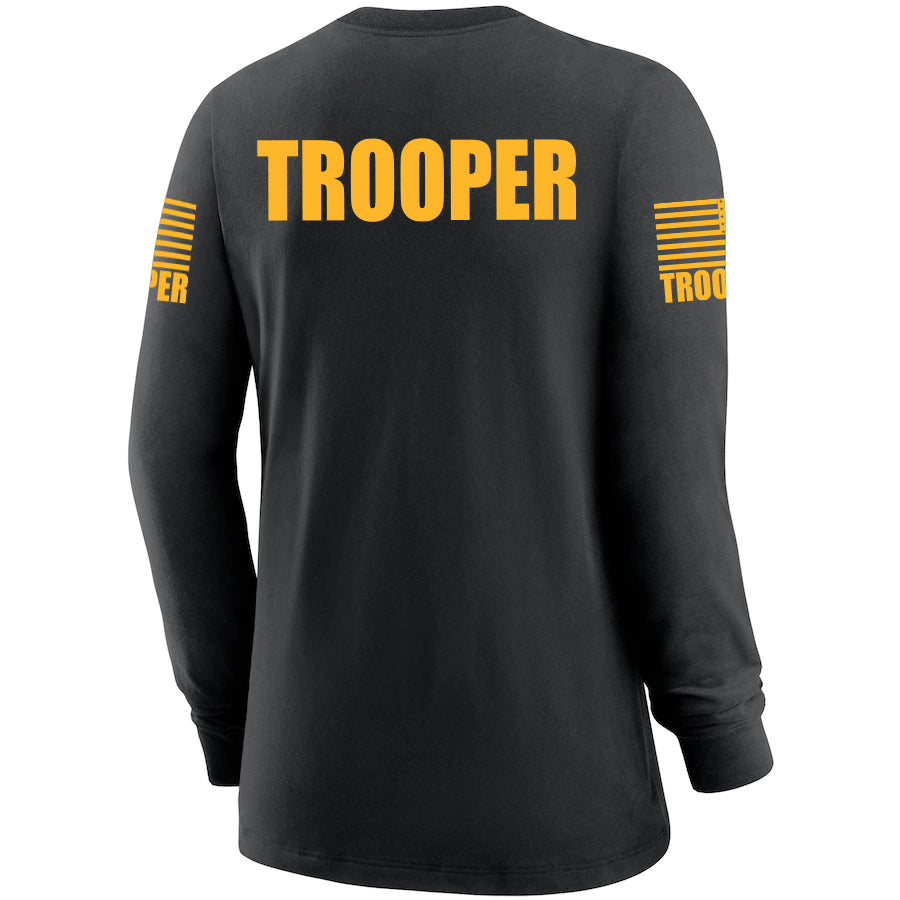 Black Trooper Women's Shirt - Long Sleeve - FEDS Apparel