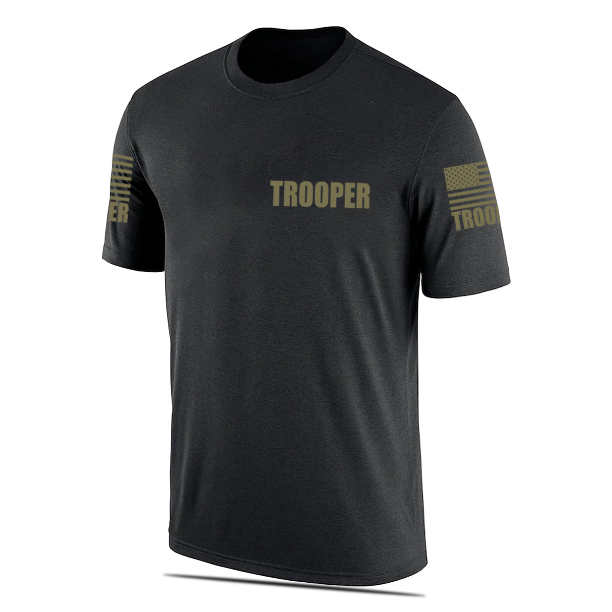 Black Trooper Men's Shirt - Short Sleeve - FEDS Apparel