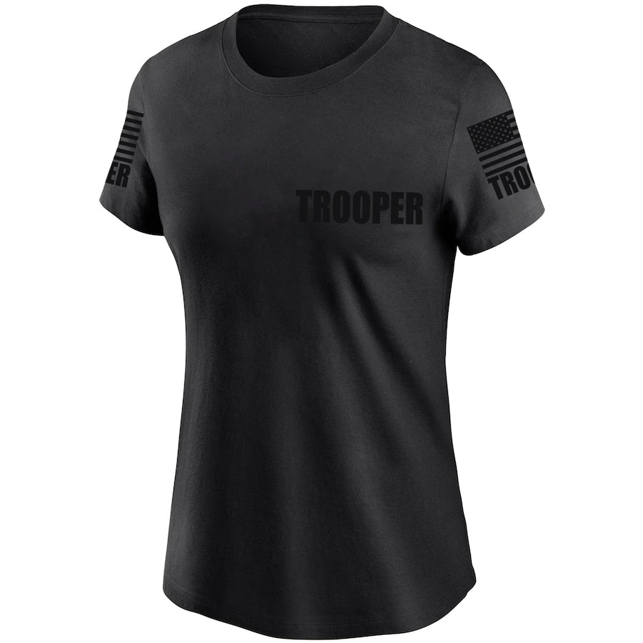 Black Trooper Women's Shirt - Short Sleeve - FEDS Apparel