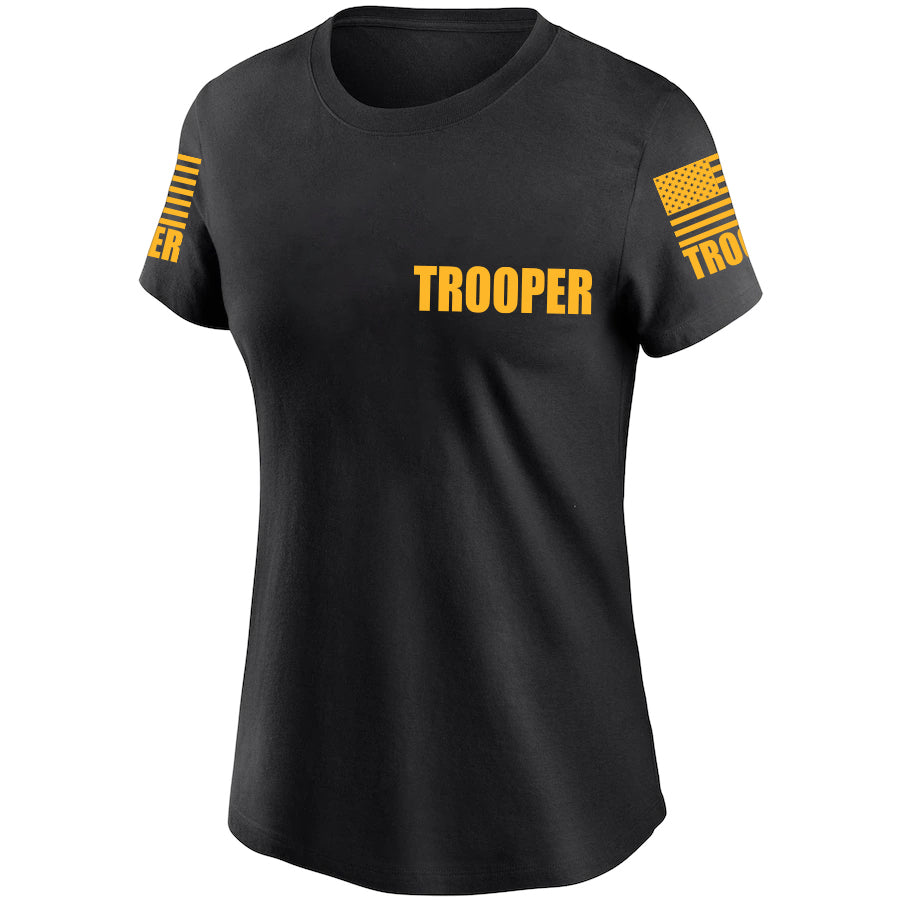 Black Trooper Women's Shirt - Short Sleeve - FEDS Apparel