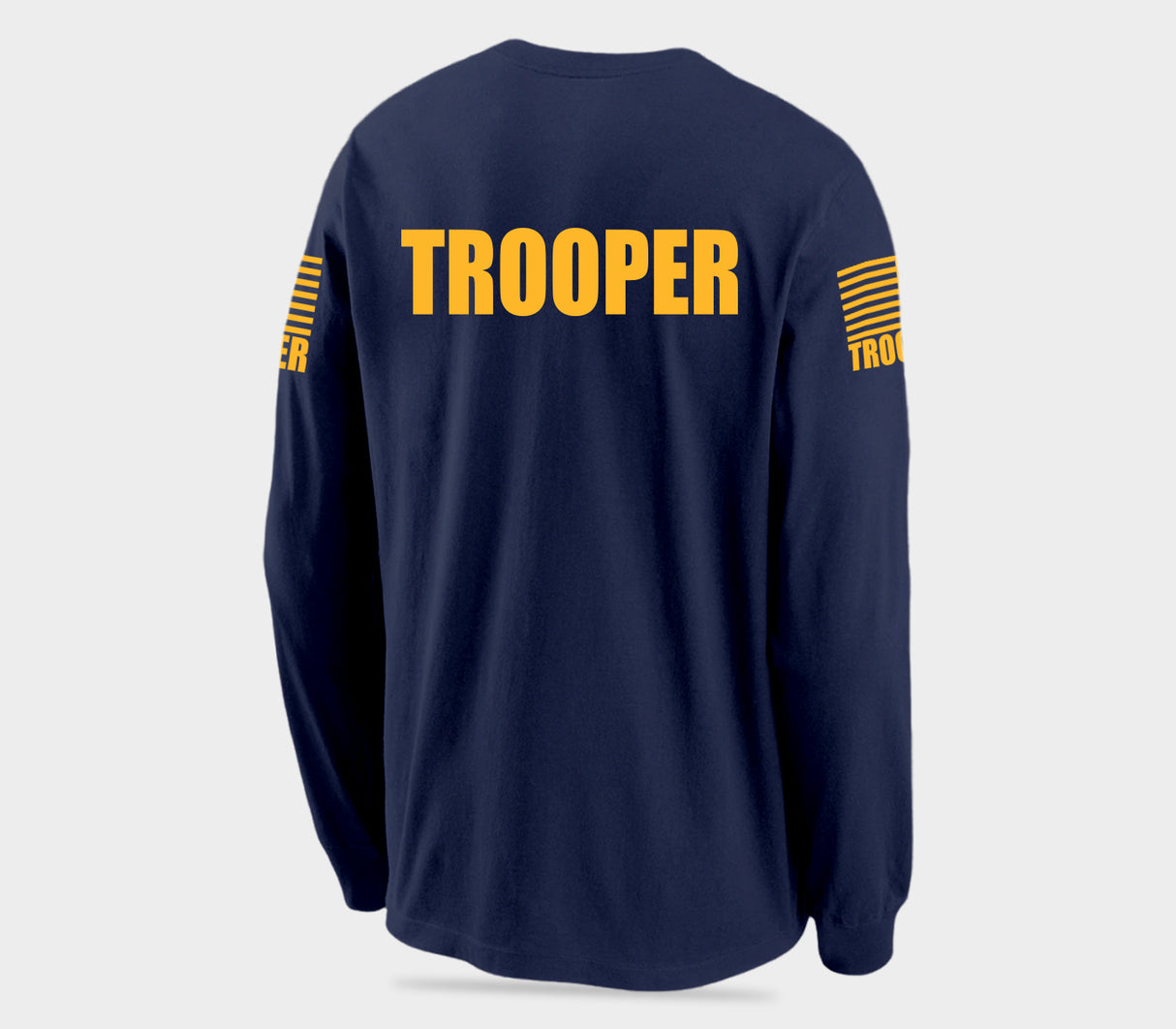 Navy Blue Trooper Men's Shirt - Long Sleeve - FEDS Apparel