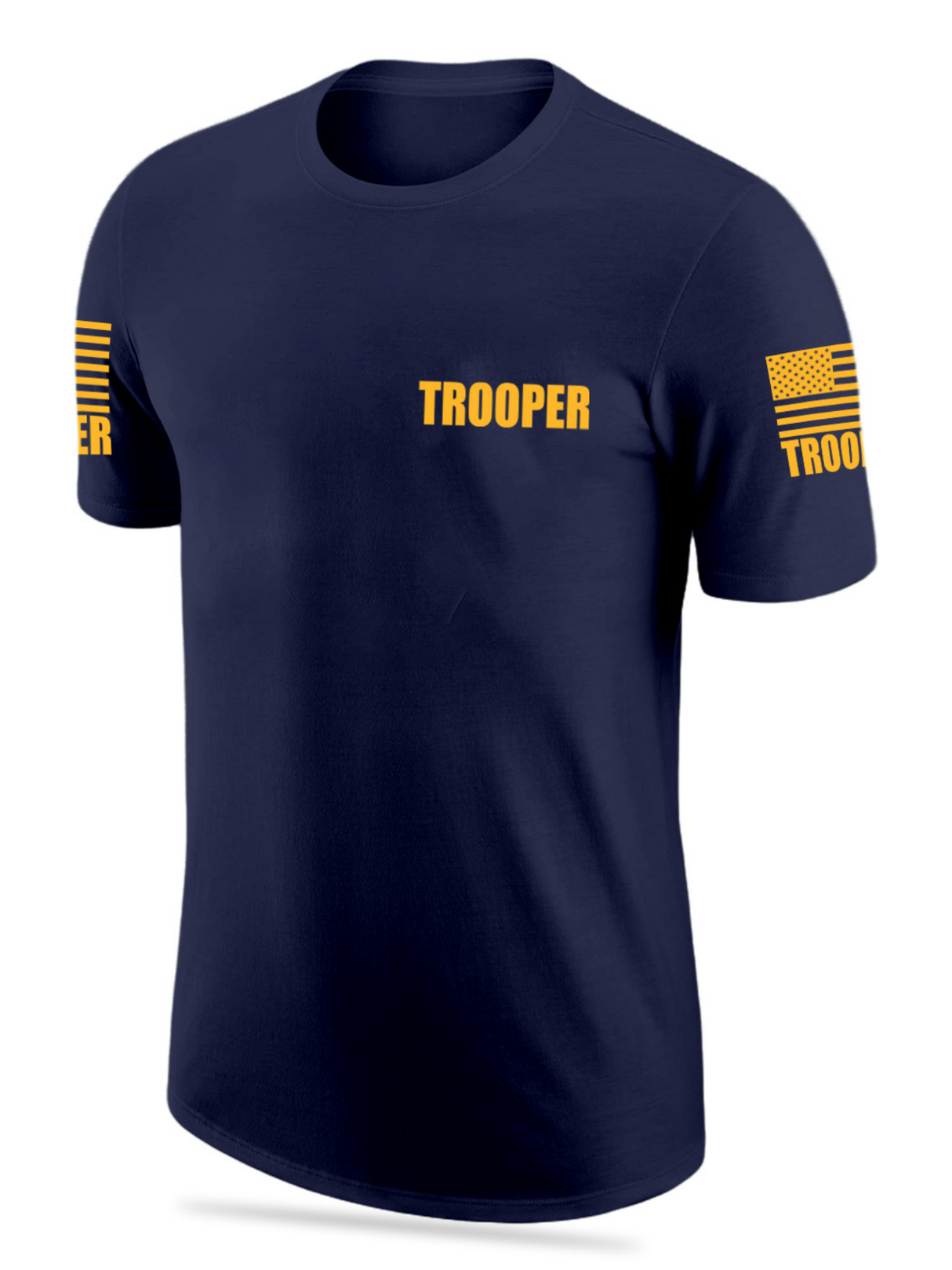 Navy Blue Trooper Men's Shirt - Short Sleeve - FEDS Apparel