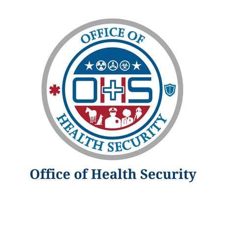 Office of Health Security and OHS branded apparel and goods employee uniforms government uniforms