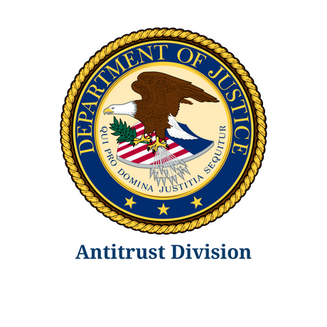 Antitrust Division and AD branded apparel and goods employee uniforms government uniforms