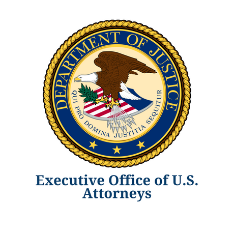Executive Office of US Attorneys and EOUSA branded apparel and goods employee uniforms government uniforms