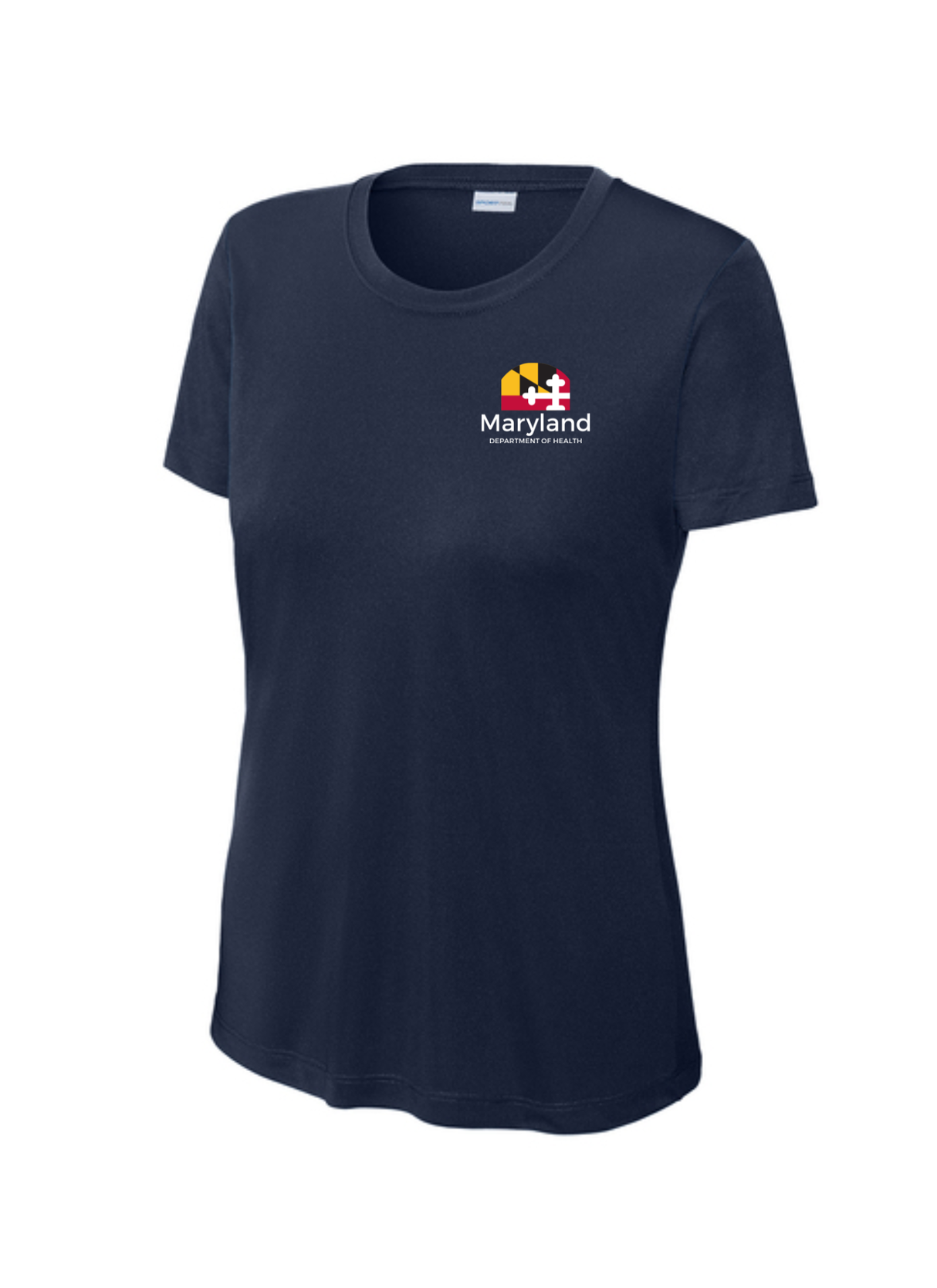 Maryland Department of Health (MDH) Cotton Short Sleeve T-shirt (Women's)