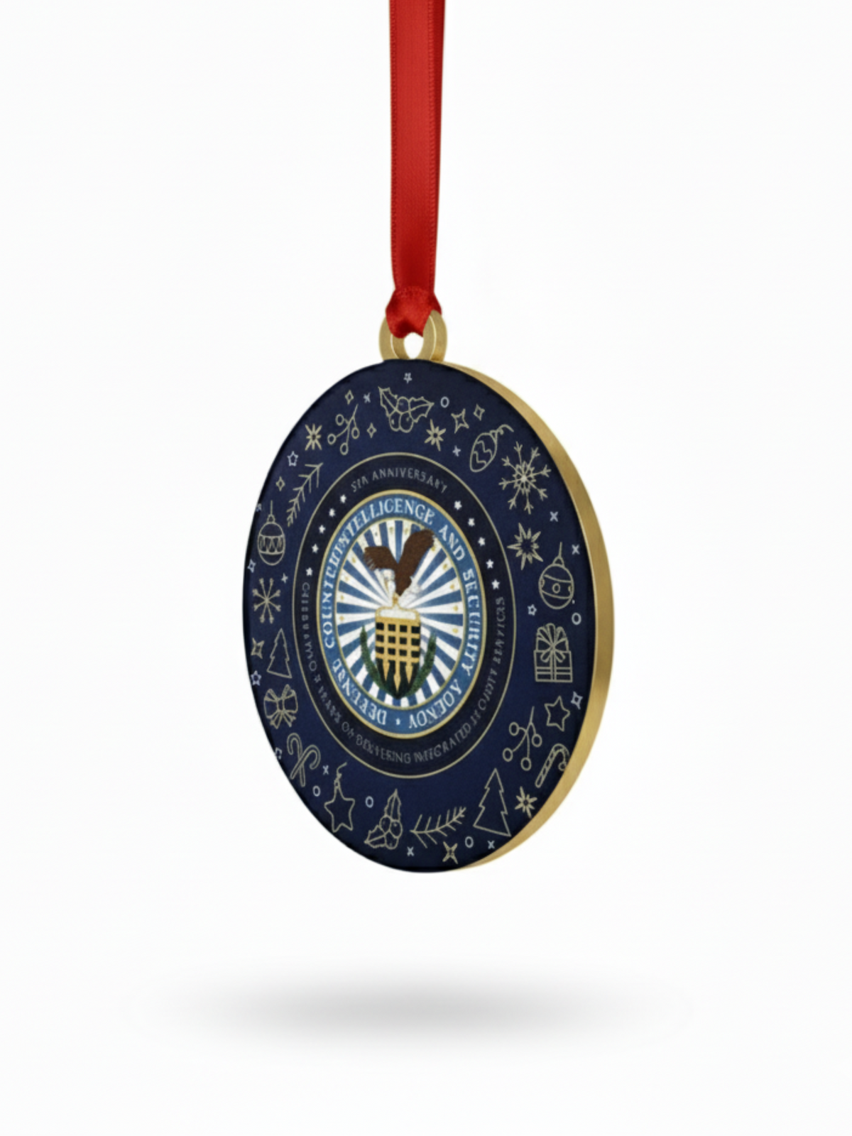 Dcsa Sticker DCSA 2025 Holiday Tree Ornament – FEDS Apparel