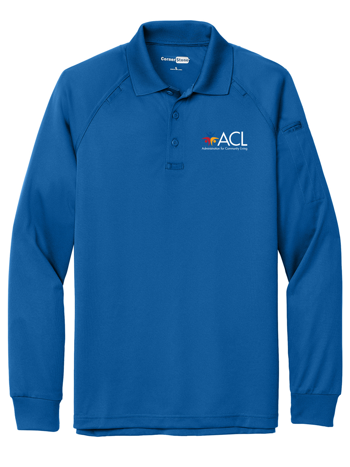 ACL Men's Tactical Long Sleeve Polo