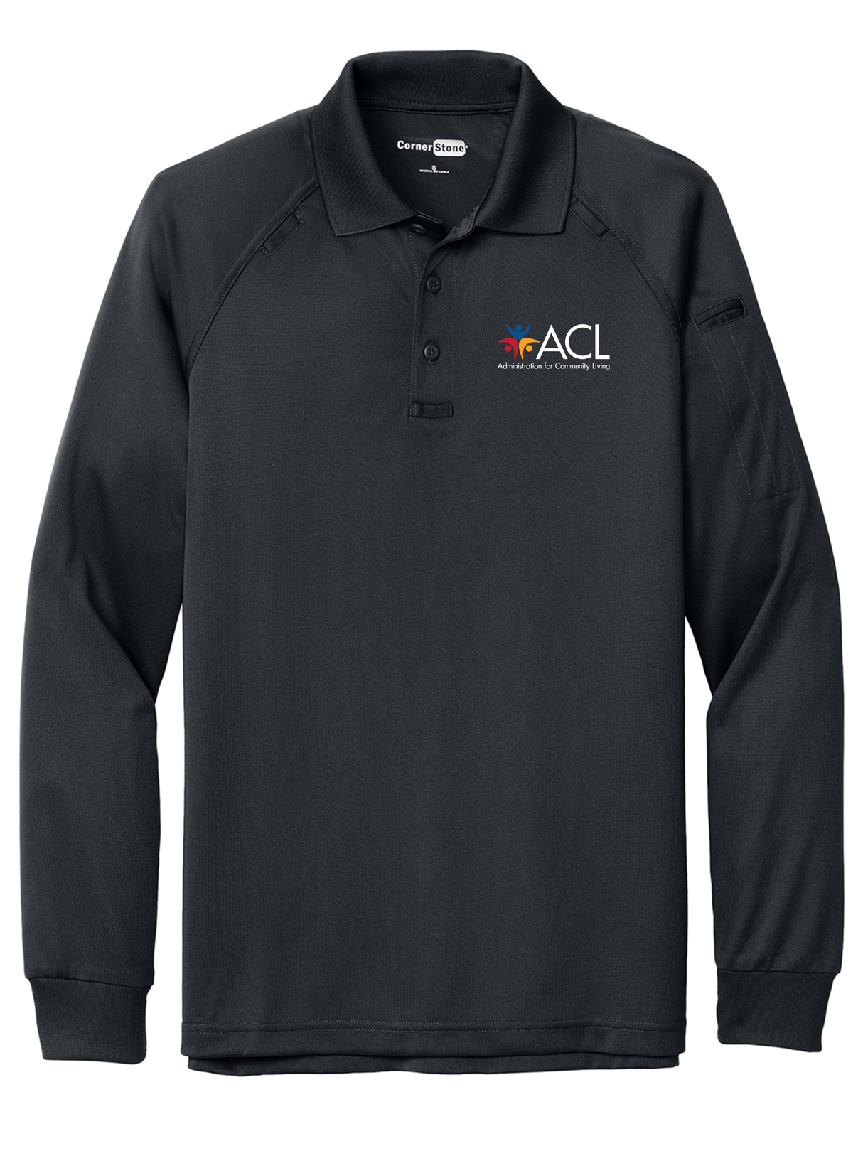 ACL Men's Tactical Long Sleeve Polo