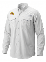 Bureau of Indian Affairs (BIA) Men's Columbia Bahama™ II Button Up Long-Sleeve  White government employee uniform shirt
