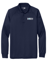 BOEM Men's Tactical Long Sleeve Polo