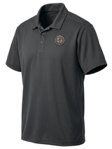 Federal Bureau of Prisons (BOP) Men's Dri Fit Polo  Slate Gray government employee uniform shirt