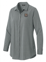 Federal Bureau of Prisons (BOP) Women's Commuter Shirt  Slate Gray government employee uniform shirt