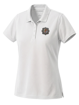 Federal Bureau of Prisons (BOP) Women's Dri Fit Polo  White government employee uniform shirt
