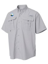 Bureau of Safety and Environmental Enforcement (BSEE) Men's Columbia Bahama™ II Button Up Short Sleeve  Cool Grey government employee uniform shirt