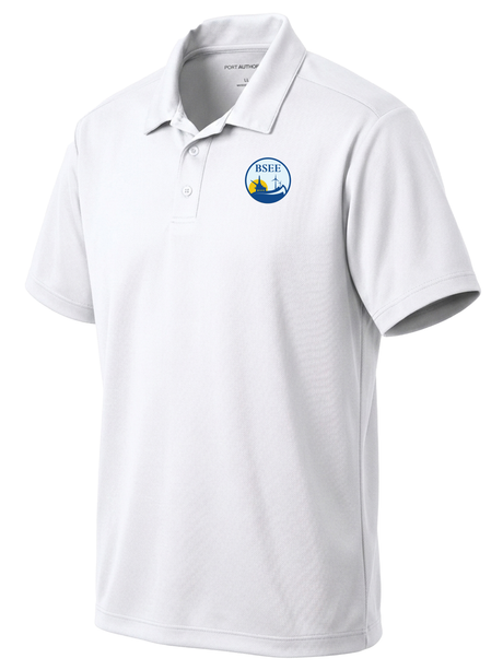 Bureau of Safety and Environmental Enforcement (BSEE) Men's Dri Fit Polo  White government employee uniform shirt