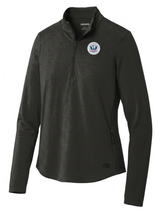 U.S. Customs and Border Protection (CBP) Women's Motion 1/4 Zip  Black government employee uniform shirt