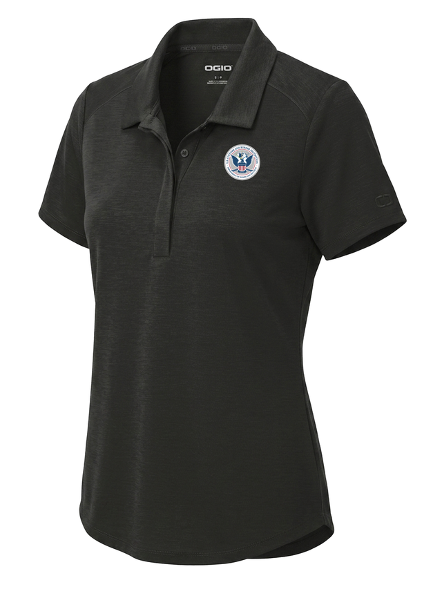 U.S. Customs and Border Protection (CBP) Women's Polo Black government employee uniform shirt