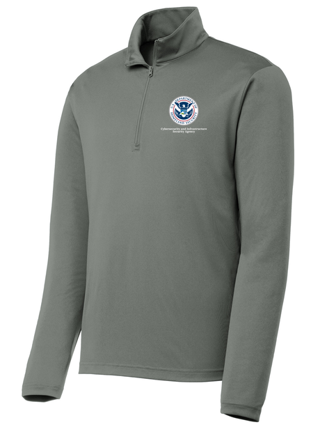 CISA Men's Lightweight Dri Fit 1/4 Zip