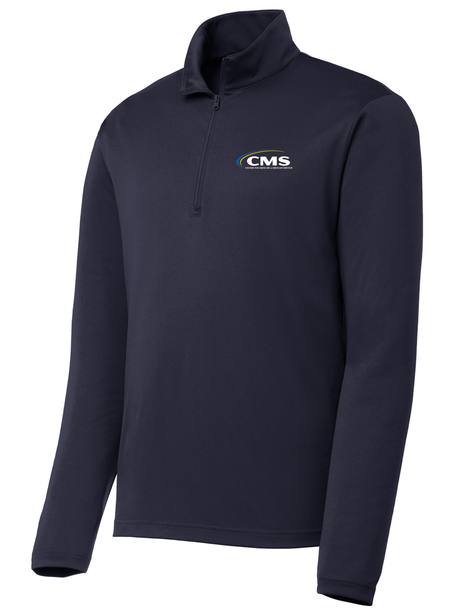 CMS Men's Lightweight Dri Fit 1/4 Zip