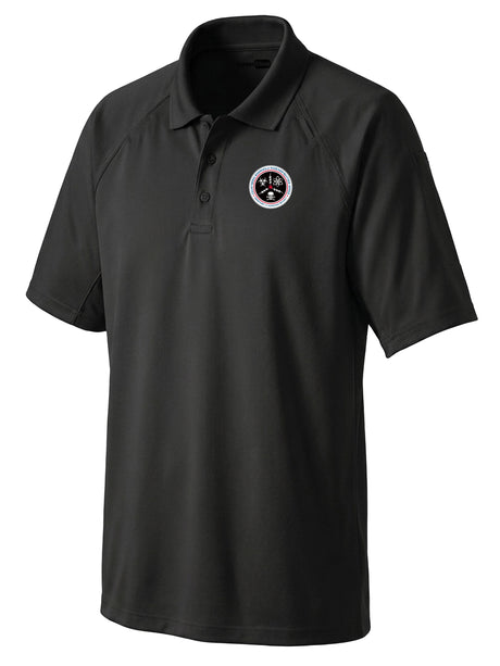 Countering Weapons of Mass Destruction Office (CWMD) Men's Long Sleeve Polo Black government employee uniform shirt