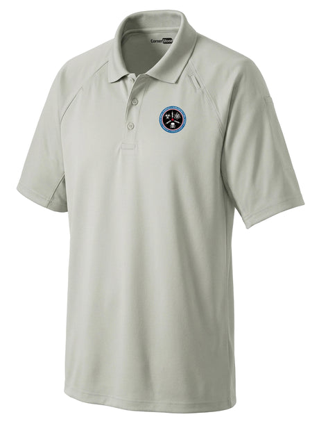 Countering Weapons of Mass Destruction Office (CWMD) Men's Long Sleeve Polo Light Gray government employee uniform shirt
