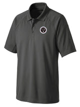 Countering Weapons of Mass Destruction Office (CWMD) Men's Long Sleeve Polo Slate Gray government employee uniform shirt