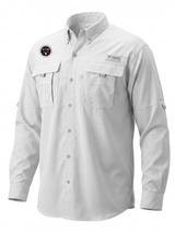Countering Weapons of Mass Destruction Office (CWMD) Men's Columbia Bahama™ II Button Up Long-Sleeve White government employee uniform shirt