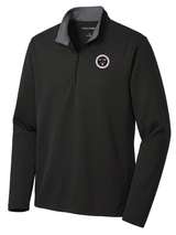 Countering Weapons of Mass Destruction Office (CWMD) Men's Dri Fit 1/4 Zip Black government employee uniform shirt