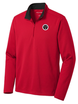 Countering Weapons of Mass Destruction Office (CWMD) Men's Dri Fit 1/4 Zip Red government employee uniform shirt