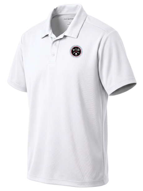 Countering Weapons of Mass Destruction Office (CWMD) Men's Dri Fit Polo White government employee uniform shirt