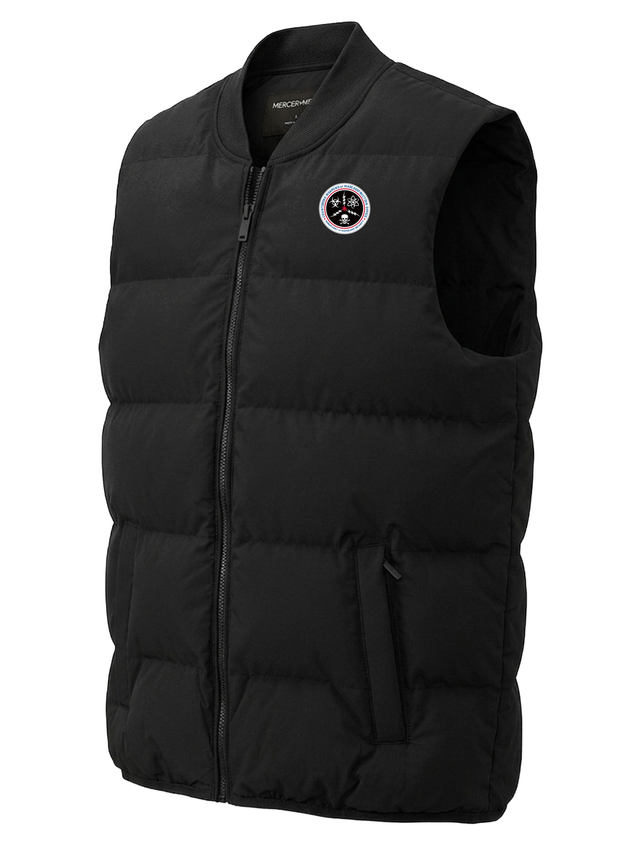 Countering Weapons of Mass Destruction Office (CWMD) Men's Puffer Vest Black government employee uniform shirt