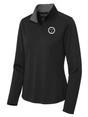 Countering Weapons of Mass Destruction Office (CWMD) Women's Dri Fit 1/4 Zip Black government employee uniform shirt