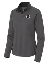 Countering Weapons of Mass Destruction Office (CWMD) Women's Dri Fit 1/4 Zip Slate Gray government employee uniform shirt