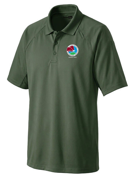 Drug Enforcement Administration (DEA) Men's Tactical Polo  Dark Green government employee uniform shirt