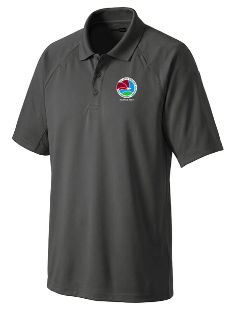 Drug Enforcement Administration (DEA) Men's Tactical Polo  Slate Gray government employee uniform shirt