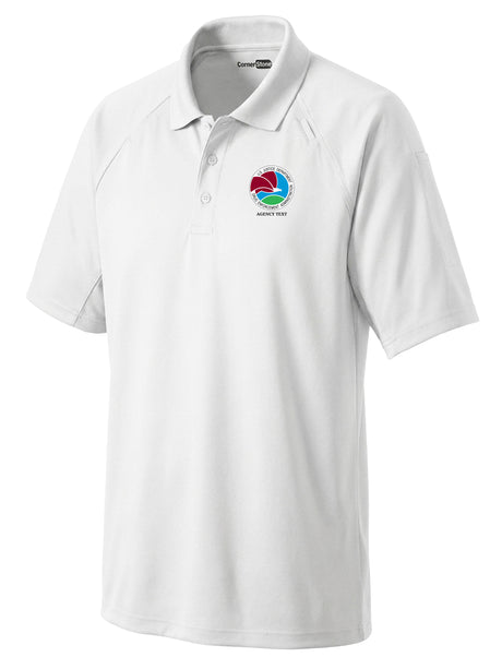 Drug Enforcement Administration (DEA) Men's Tactical Polo  White government employee uniform shirt