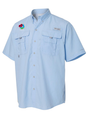 Drug Enforcement Administration (DEA) Men's Columbia Bahama™ II Button Up Short Sleeve  Light Blue government employee uniform shirt