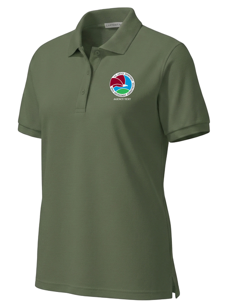 Drug Enforcement Administration (DEA) Women's Polo  Drab Green government employee uniform shirt