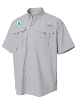 Environmental Protection Agency (EPA) Men's Columbia Bahama™ II Button Up Short Sleeve  Cool Grey government employee uniform shirt