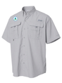 Environmental Protection Agency (EPA) Men's Columbia Bahama™ II Button Up Short Sleeve  Cool Grey government employee uniform shirt