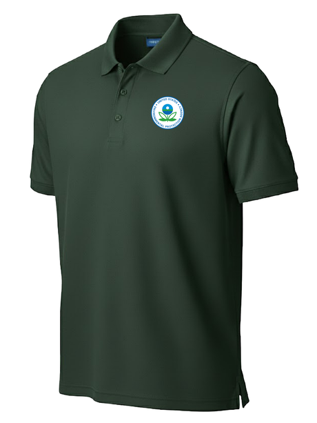 Environmental Protection Agency (EPA) Men's Polo  Dark Green government employee uniform shirt