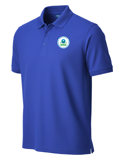 Environmental Protection Agency (EPA) Men's Polo  Royal Blue government employee uniform shirt