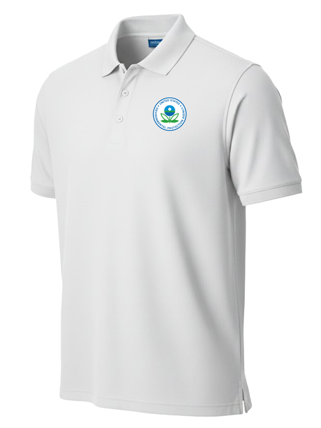 Environmental Protection Agency (EPA) Men's Polo  White government employee uniform shirt
