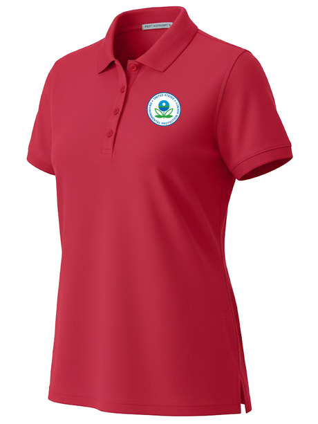 Environmental Protection Agency (EPA) Women's Polo  Red government employee uniform shirt