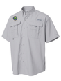 Federal Aviation Administration (FAA) Men's Columbia Bahama™ II Button Up Short Sleeve  Cool Grey government employee uniform shirt