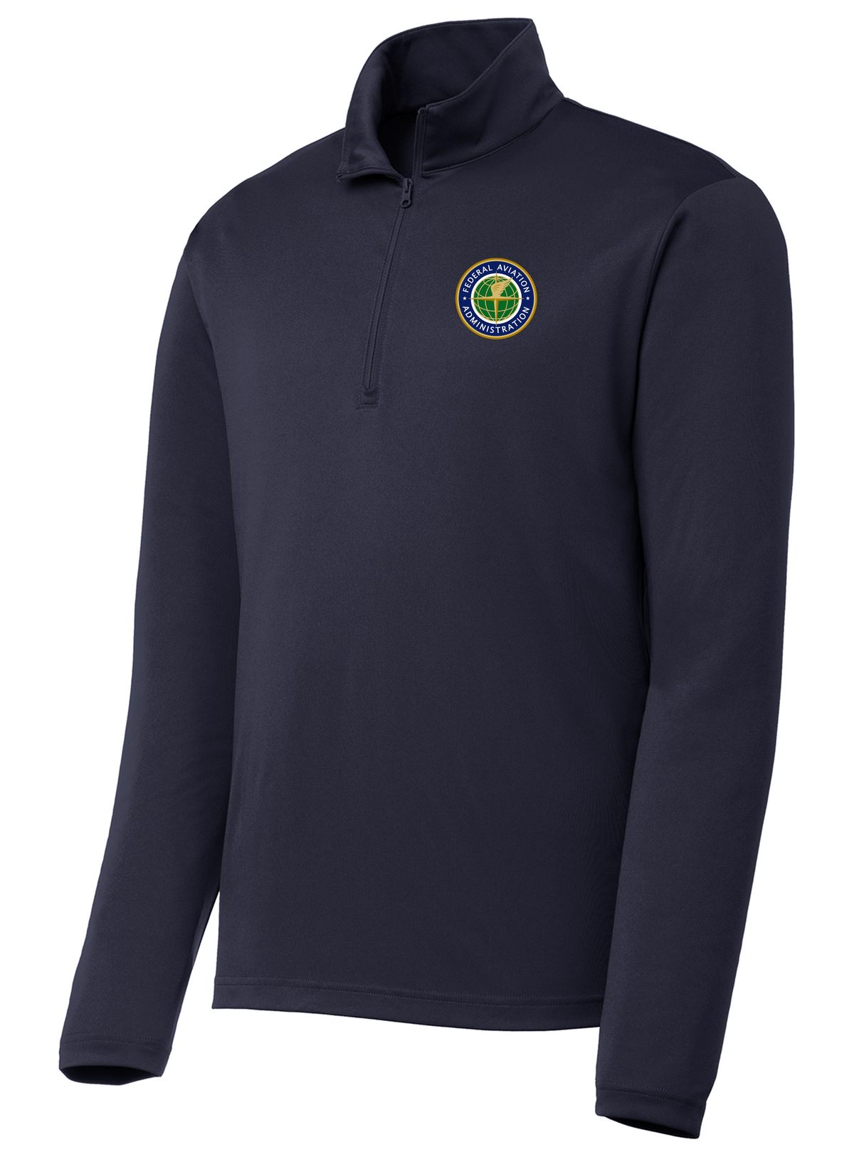 FAA Men's Lightweight Dri Fit 1/4 Zip - FEDS Apparel