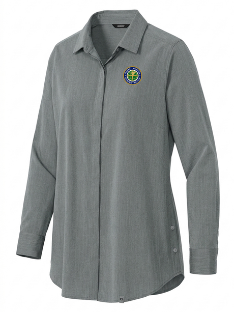 Federal Aviation Administration (FAA) Women's Commuter Shirt  Slate Gray government employee uniform shirt