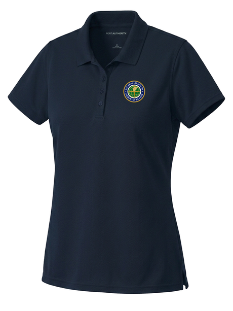 Federal Aviation Administration (FAA) Women's Dri Fit Polo  Navy Blue government employee uniform shirt