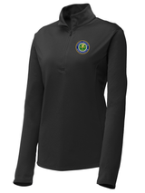 Federal Aviation Administration (FAA) Women's Lightweight Dri Fit 1/4 Zip  Black government employee uniform shirt